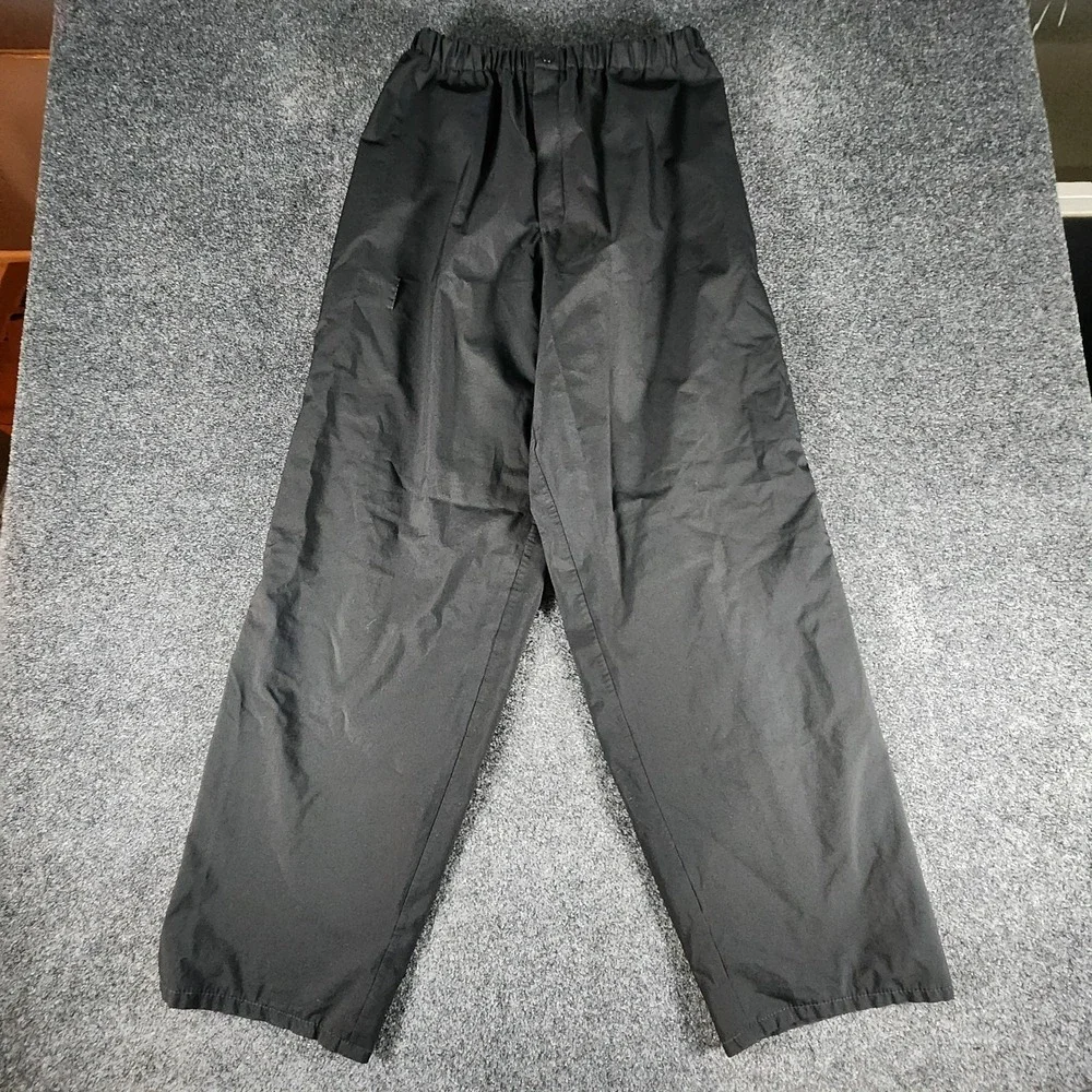 Forresters Outerwear Gore Tex Waterproof Pants Size L Black Hiking Camping Gorpe